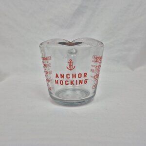Anchor Hocking Glass Measuring Cup 16oz 0.5qt 500ml VINTAGE